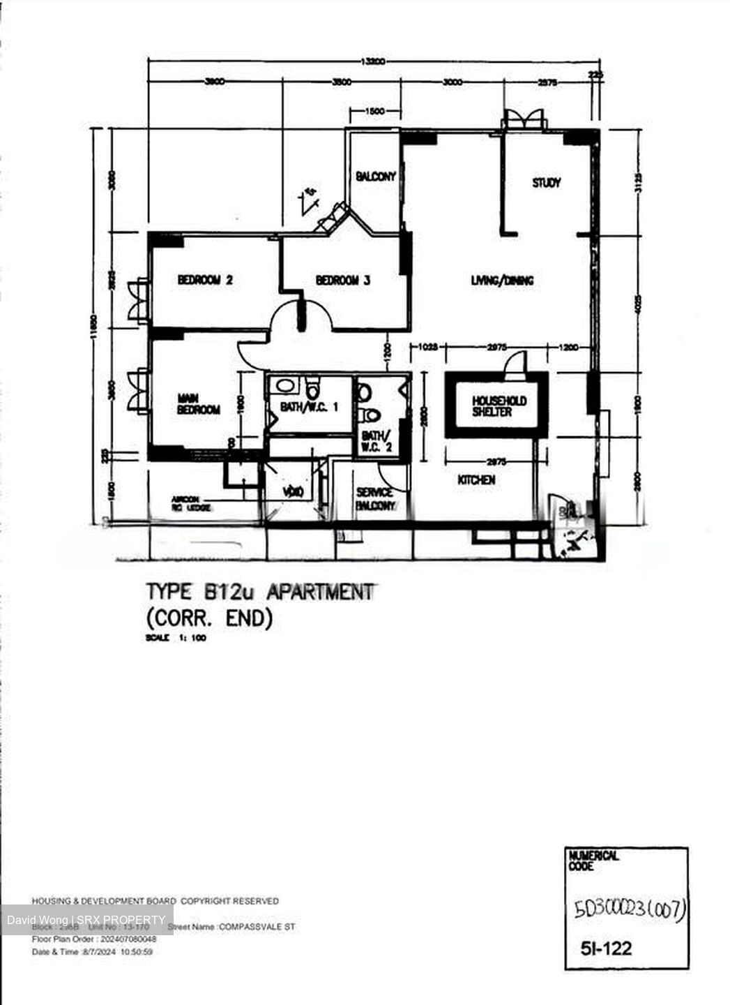 Blk 298B Compassvale Street (Sengkang), HDB 5 Rooms #549761421